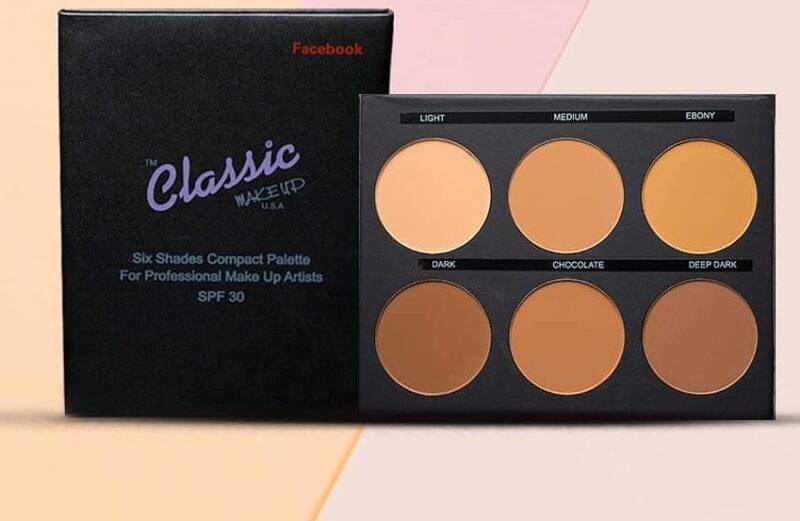 Classic Makeup 6in1 Powder Palette