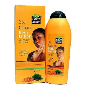 Clear Nature 3X Carrot Body Lotion - 500ml