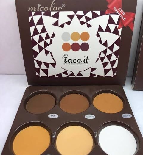 Micolor Powder Palette Let’s Face it 6in1