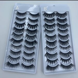 10 Pair Silky Lashes