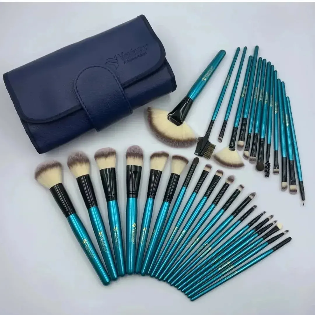 32 Pieces Veninow Brush Set With Pouch