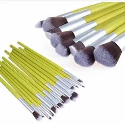 23 Pieces Lemon Kabuki Brush Set
