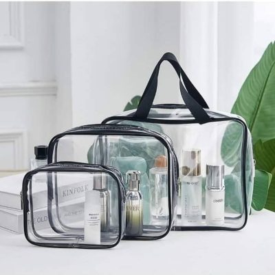 Transparent Makeup Bag - 3in1