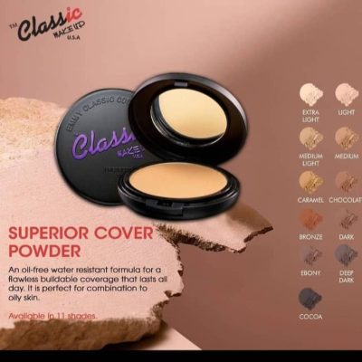 Classic Makeup Pressed Powder - Superior Cover