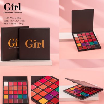 Girl 25 Color Lipstick Palette