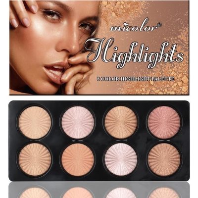 Micolor 8 Color Highlight Palette