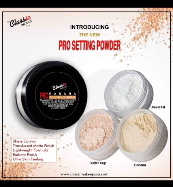 Classic Makeup Pro Setting Powder
