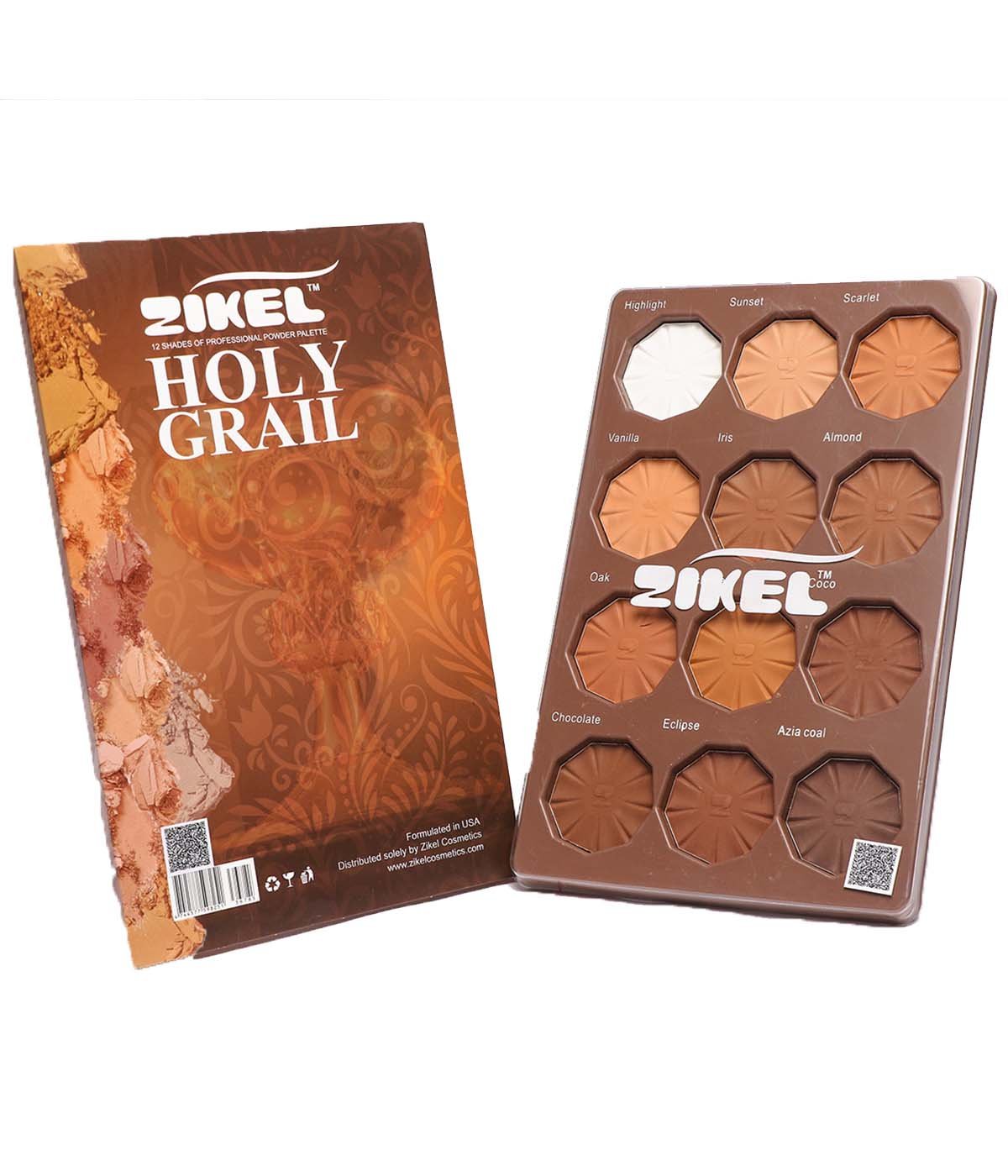 Zikel Holy Grail Powder Palette 12in1 Big