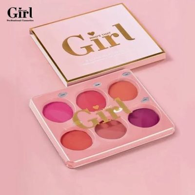 Who's That Girl 6 Color Blush Palette