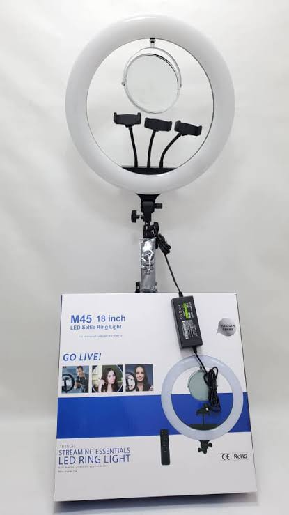 18 Inches Rechargeable Ring Light - Image 2