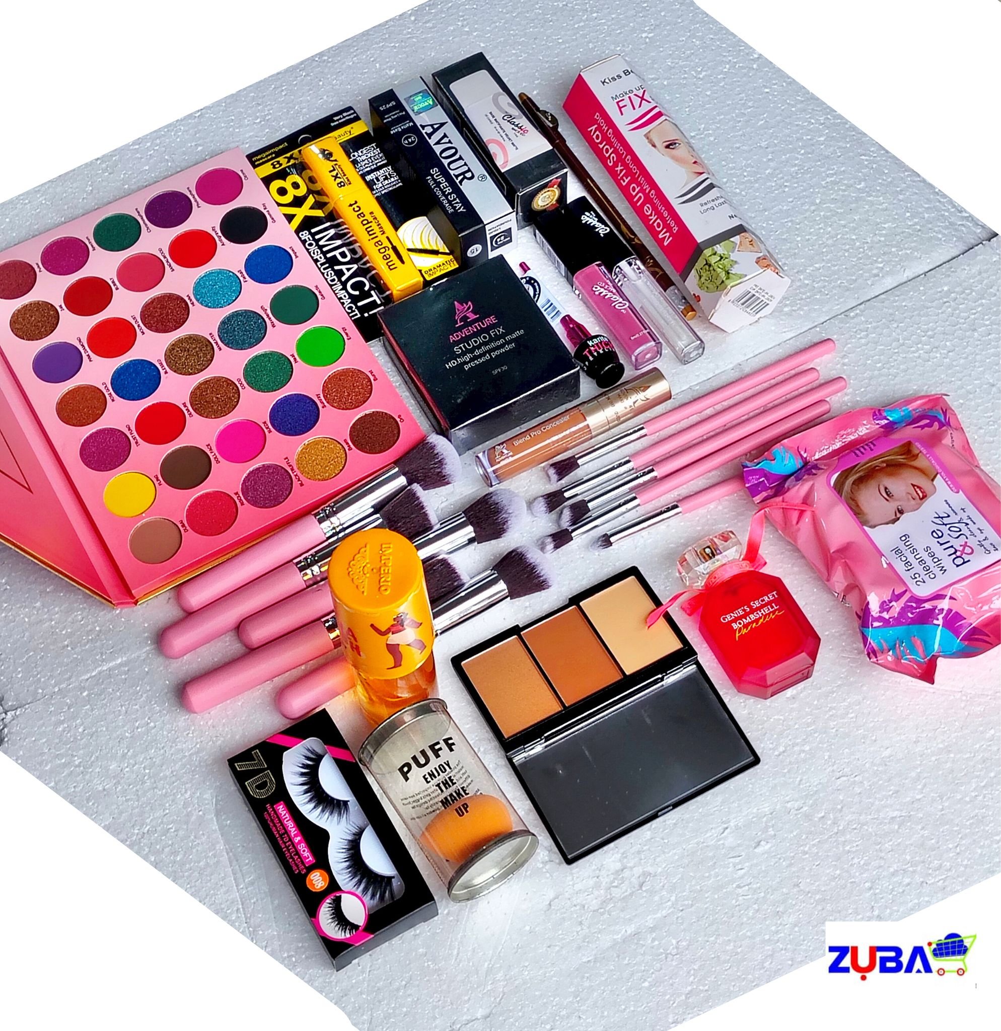 Glow Beauty Kit + FREE Lasgidi Body Mist & Lashes