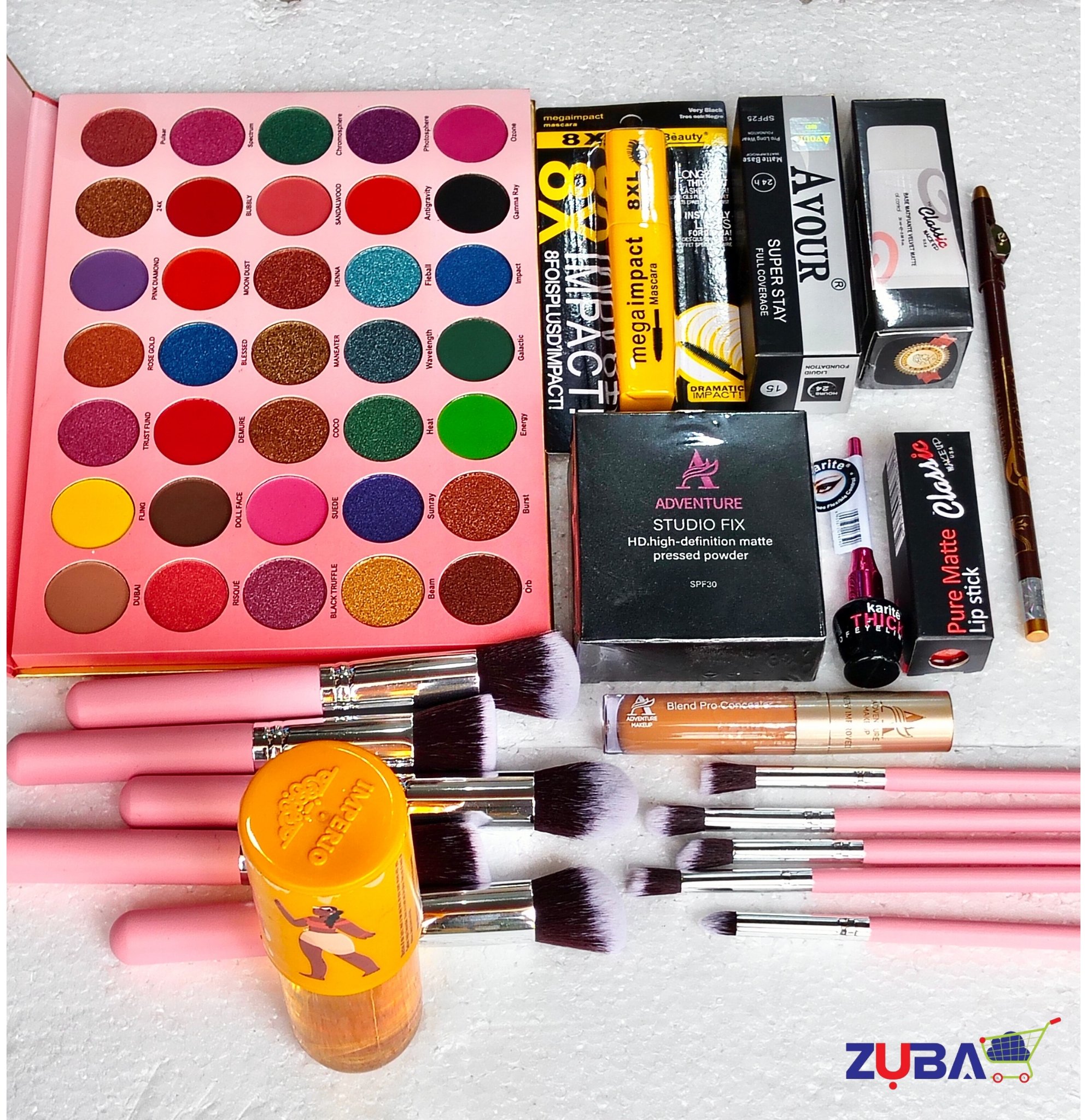 Loveme Makeup Kit + FREE Lasgidi Body Mist