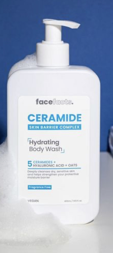 Face Fact Ceramide Hydrating Body Wash 400ml
