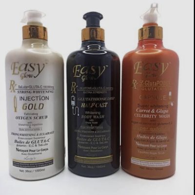 Easy Glow Body Wash 1000ml (Pink, Black, White)