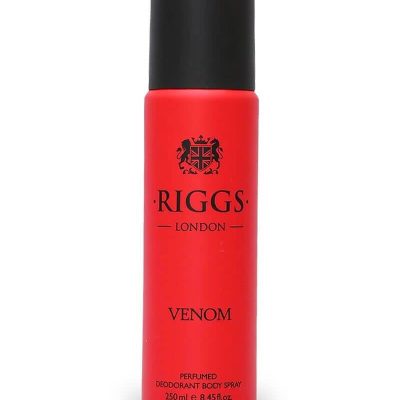 Riggs Perfumed Deodorant Spray 250ml - Venom