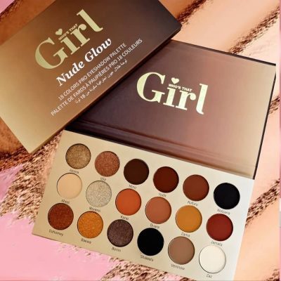 Girl Nude Glow 18 Color Eyeshadow Palette