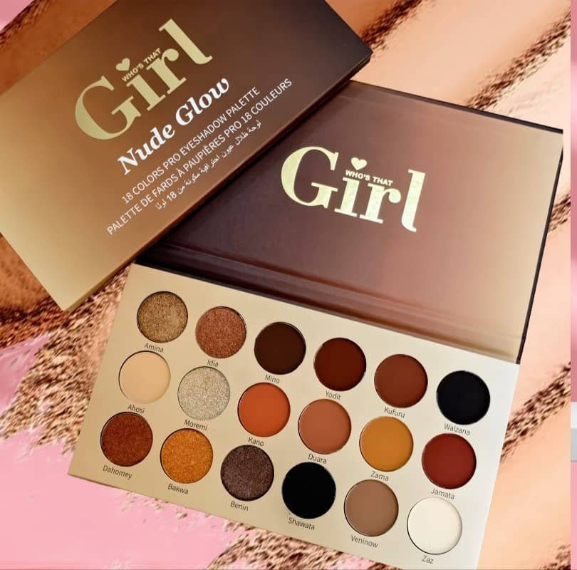 Girl Nude Glow 18 Color Eyeshadow Palette